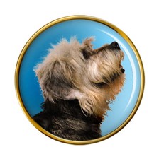 Dandie Dinmont Terrier Dog Lapel Pin Badge