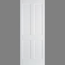 LPD Internal Canterbury 4 Panel White Primed Finished Solid FD30 Fire Rate Doors
