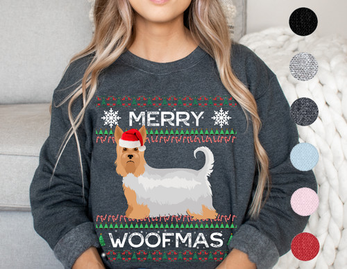 Silky terrier christmas - silky,
