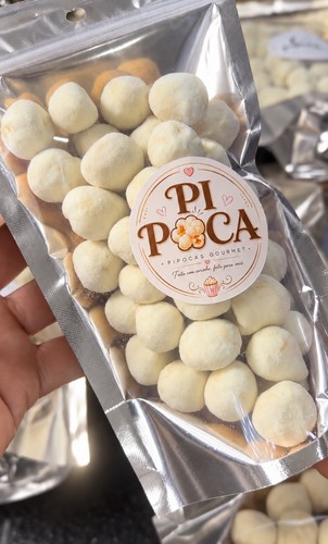 Poca gourmet popcorn white - poca,