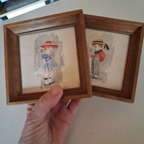 Beautiful original watercolor - original,