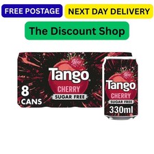 Tango Cherry Sugar Free Cans 8 x 330ml