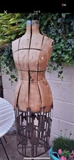 Antique Mannequin Adjustable Tailor’s Dress Form Size2 “The Queen”  1890 - 1920