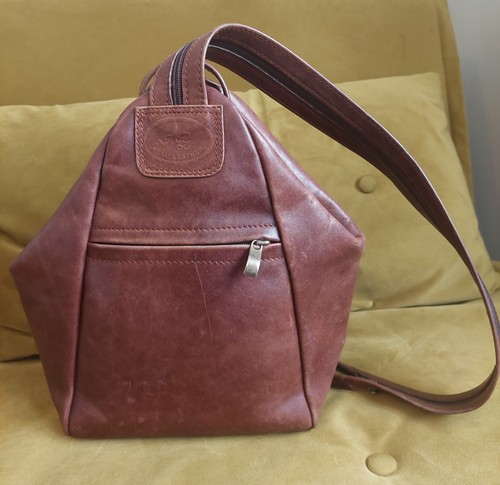 Real italian leather handbag - real,