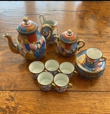 Japanese Hand Painted Tea Set