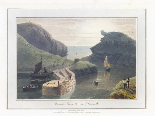 1814 original antique aquatint - original,