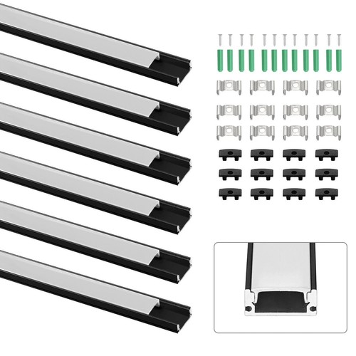 12pack led aluminium channel - led,