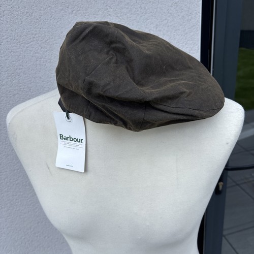 Barbour men olive wax flat - olive,