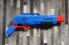 NERF ALPHA STRIKE Double Barrel ShotGun Kids Outdoor Shoot Foam Gun VGC Fun Kids