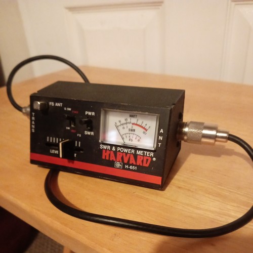 Harvard swr meter 651 - harvard,