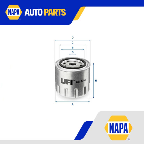 Oil filter fits daf 1 - 1.1, 1.3
