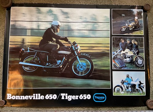 Triumph 650 bonneville tiger - triumph,