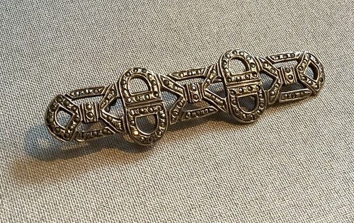 Silver and marcasite - set, art