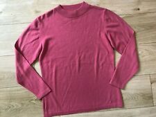 Ladies PINK Merino GALVIN GREEN GOLF JUMPER (M)