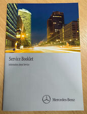 GENUINE MERCEDES SERVICE BOOK SPRINTER C-CLASS E-CLASS ML-CLASS VITO VIANO
