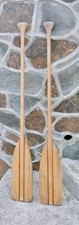 Vintage Wooden Oars – Pair – Canoe/Paddle Board – Good Condition