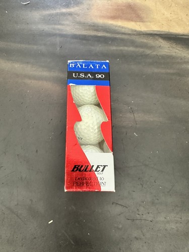 Retro bullet balata golf - balata, balls