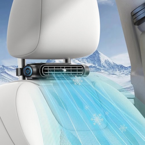 Portable car seat - portable, cooling