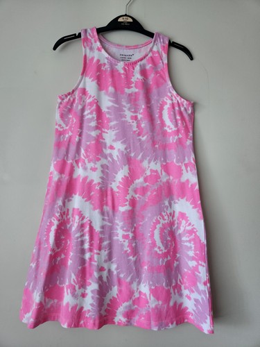 Girls pink tie dye dress - girls,