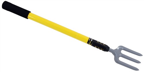 Telescopic garden hand fork - hand,