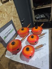 5x Le Creuset Volcanic Orange