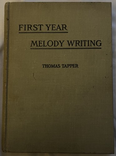 First year melody writing - first,