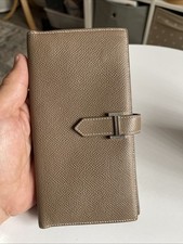 HERMES Bearn Wallet H Metal
