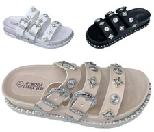 Ladies Women's Slipper Slip On