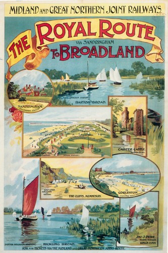 Norfolk royal route railway - route,