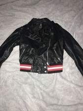 Atmosphere Black Leather Biker