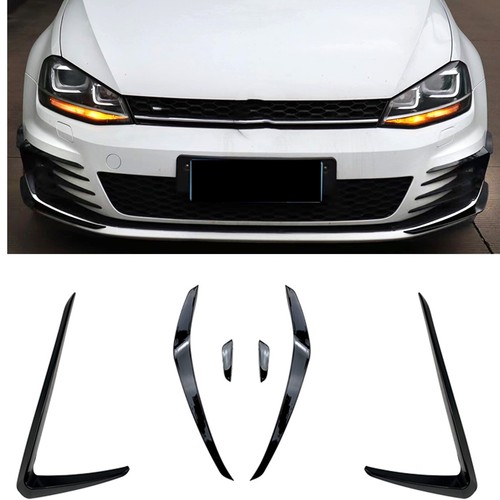Black front bumper air vent - 6x,