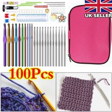 100Pcs Ergonomic Crochet Hook