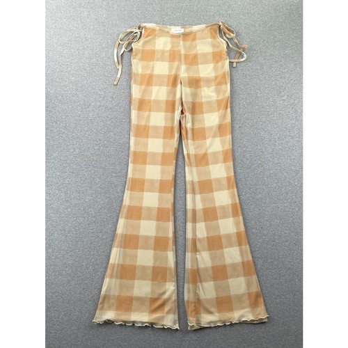 Topshop pants womens yellow - pants,