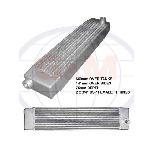 External oil cooler - oil,