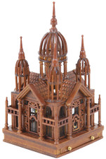 Dolls House Ornate Walnut