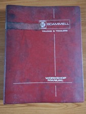 Scammell Crusader F Series 4 x 2 Original Workshop Manual Service Maintenance