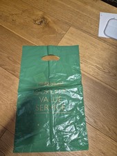 Marks And Specers St Michael Vintage Plastic Carrier Bag