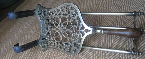 Antique brass iron - brass, &