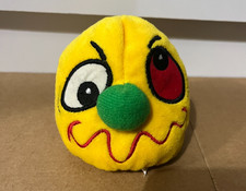 Vintage Wanted Silly Slammers Yellow Soft Toy Plush 4" NOT Working
