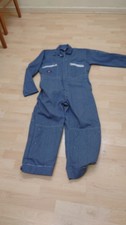 Dickies Ladies Or Mens Denim Blue Colour Boilersuit Or Overall.