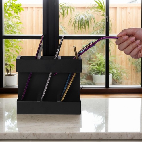 Straws holder organizer - straws,