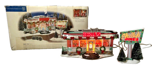 Dept snow village shelly s - village, shelly's