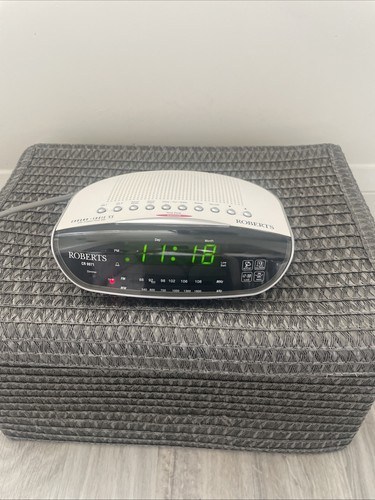 Roberts fm clock radio - roberts,