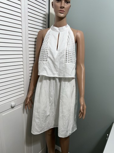 Reiss eden broderie halter - broderie,