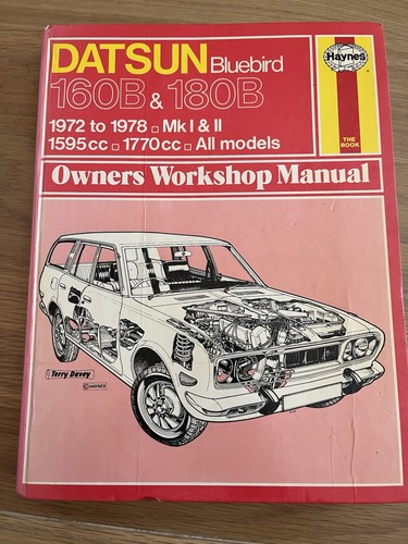 Haynes manual datsun bluebird - haynes,
