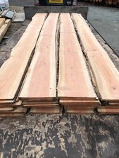 Waney Edge Cladding, Larch/Douglas 4m long, Free Delivery, Feather edge wood
