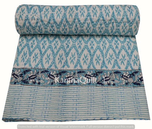 Indian block print twin - block,