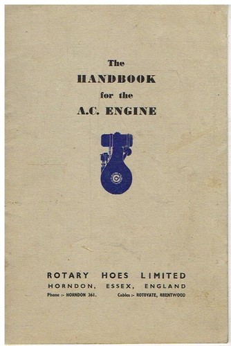 Rotary hoes ltd 164cc - 164cc, a.c