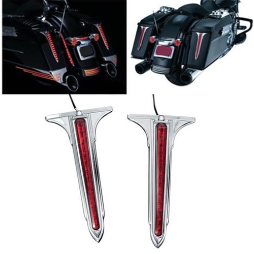Chrome rear saddlebag led - 2x,