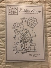 Lili of the Valley The Gardener Rubber Stamp